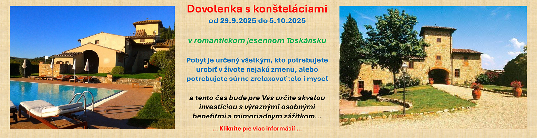 Dovolenka s konšteláciami